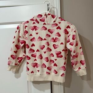 Jessica Simpson Girl’s Heart Hoodie Size 6X